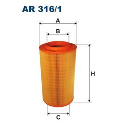 Vzduchový filter FILTRON AR 316/1
