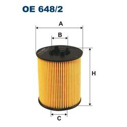 Olejový filter FILTRON OE 648/2