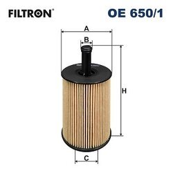 Olejový filter FILTRON OE 650/1