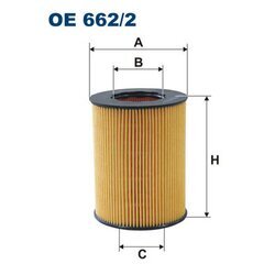 Olejový filter FILTRON OE 662/2