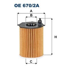 Olejový filter FILTRON OE 670/2A