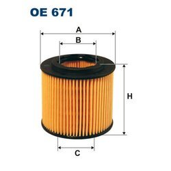 Olejový filter FILTRON OE 671