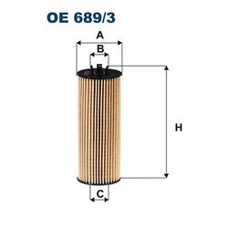 Olejový filter FILTRON OE 689/3