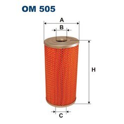 Olejový filter FILTRON OM 505