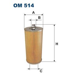 Olejový filter FILTRON OM 514