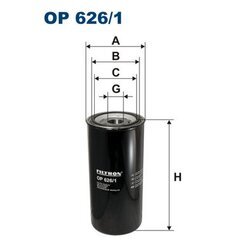 Olejový filter FILTRON OP 626/1