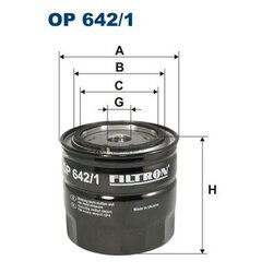 Olejový filter FILTRON OP 642/1