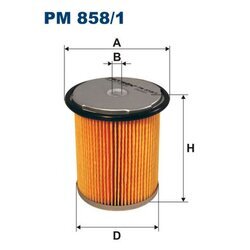 Palivový filter FILTRON PM 858/1