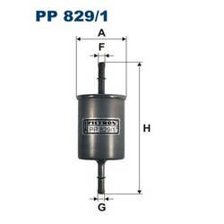 Palivový filter FILTRON PP 829/1