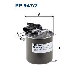 Palivový filter FILTRON PP 947/2