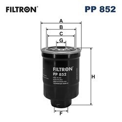 Palivový filter FILTRON PP 852