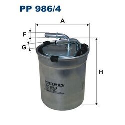 Palivový filter FILTRON PP 986/4