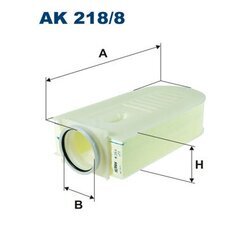 Vzduchový filter FILTRON AK 218/8