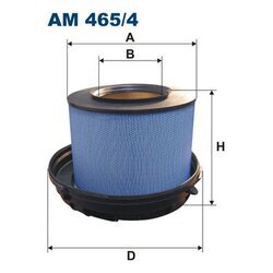 Vzduchový filter FILTRON AM 465/4