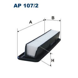 Vzduchový filter FILTRON AP 107/2