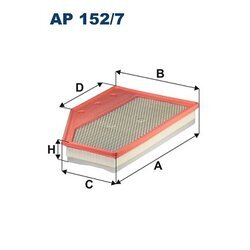 Vzduchový filter FILTRON AP 152/7