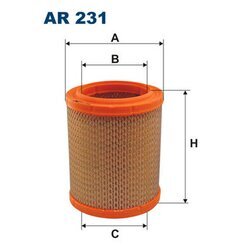Vzduchový filter FILTRON AR 231