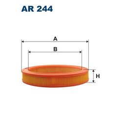 Vzduchový filter FILTRON AR 244