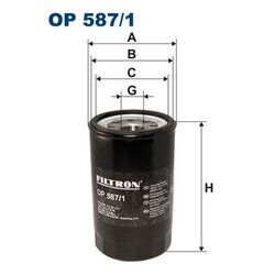 Olejový filter FILTRON OP 587/1