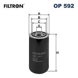 Olejový filter FILTRON OP 592