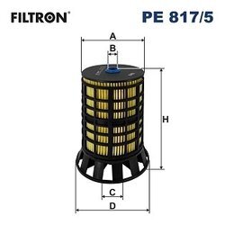 Palivový filter FILTRON PE 817/5