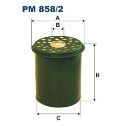 Palivový filter FILTRON PM 858/2