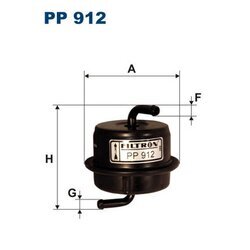 Palivový filter FILTRON PP 912