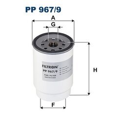 Palivový filter FILTRON PP 967/9