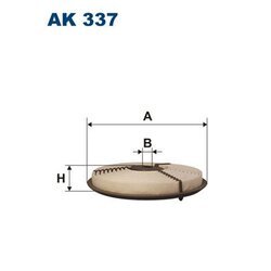 Vzduchový filter FILTRON AK 337