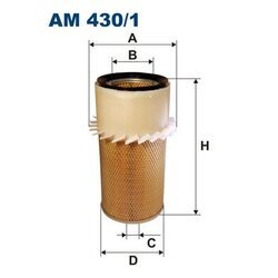 Vzduchový filter FILTRON AM 430/1