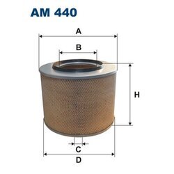 Vzduchový filter FILTRON AM 440