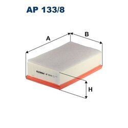 Vzduchový filter FILTRON AP 133/8
