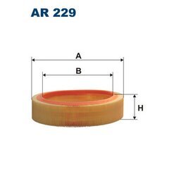 Vzduchový filter FILTRON AR 229