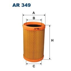 Vzduchový filter FILTRON AR 349