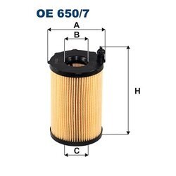 Olejový filter FILTRON OE 650/7