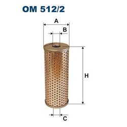 Hydraulický filter riadenia FILTRON OM 512/2