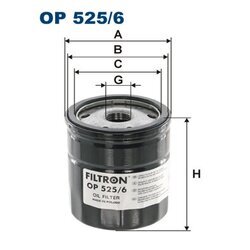 Olejový filter FILTRON OP 525/6