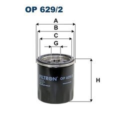 Olejový filter FILTRON OP 629/2