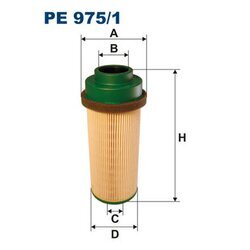 Palivový filter FILTRON PE 975/1