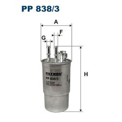 Palivový filter FILTRON PP 838/3