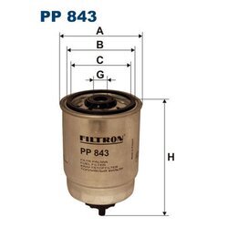 Palivový filter FILTRON PP 843