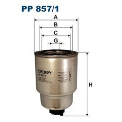 Palivový filter FILTRON PP 857/1