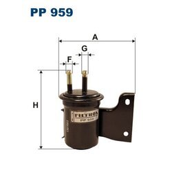Palivový filter FILTRON PP 959