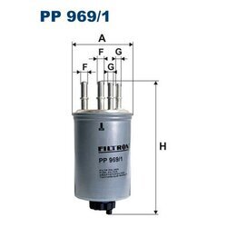 Palivový filter FILTRON PP 969/1