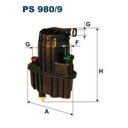 Palivový filter FILTRON PS 980/9