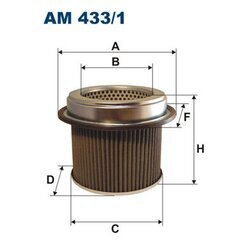 Vzduchový filter FILTRON AM 433/1