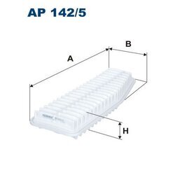 Vzduchový filter FILTRON AP 142/5