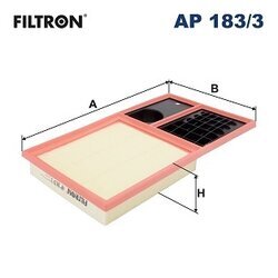 Vzduchový filter FILTRON AP 183/3