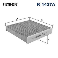 Filter vnútorného priestoru FILTRON K 1437A
