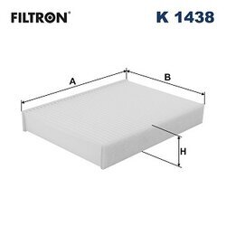 Filter vnútorného priestoru FILTRON K 1438
